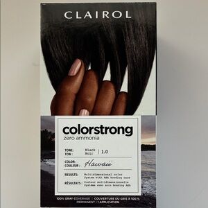 Clairol ColorStrong Zero Ammonia Hair Color - Black